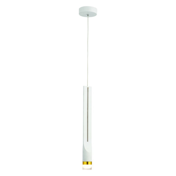 ΚΡΕΜΑΣΤΟ Φ/Σ LED 5W 3000K 300LM ESTRELA ΛΕΥΚΟ ΜΕΤ/ΚΟ IP20 D6XH228CM ACA - ZM26LEDP6WH