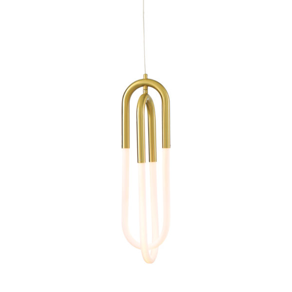^ΚΡΕΜΑΣΤΟ Φ/Σ LED 16W 3000K 1120LM VENUS ΟΡΕΙΧΑΛΚΟ ΜΕΤ/ΚΟ 15X15XH230CM ACA - ZM33LEDP15BR