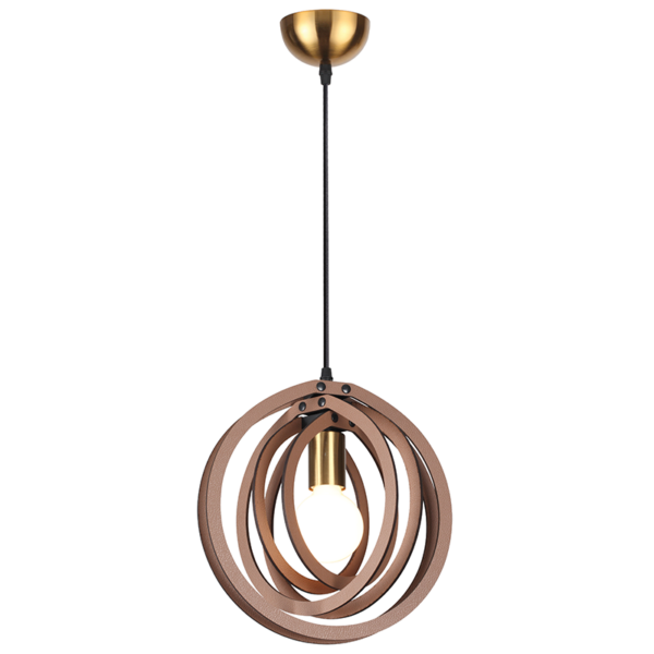 ΚΡΕΜΑΣΤΟ Φ/Σ 1ΧΕ27 ΑΝ.ΚΑΦΕ ΔΕΡΜΑ MDF D29XH100CM TRITON ACA - ZM391P29WLL