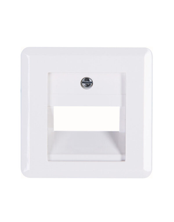 HK02 ΠΛΑΚΙΔΙΟ ΔΙΠΛΟ RJ11/RJ45 ΛΕΥΚΟ - 1-K349513001