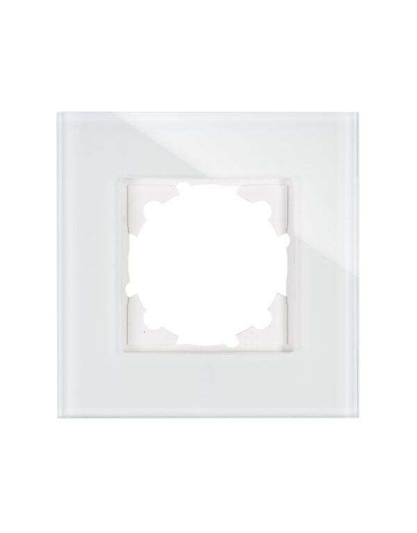 HK07 ΠΛΑΙΣΙΟ ΜΟΝΟ ΓΥΑΛΙΝΟ ΛΕΥΚΟ - 1-K405302008