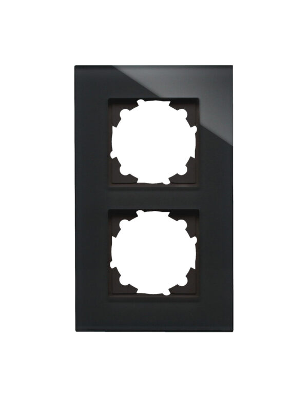 HK07 ΠΛΑΙΣΙΟ ΔΙΠΛΟ ΓΥΑΛΙΝΟ ΜΑΥΡΟ - 1-K405405004