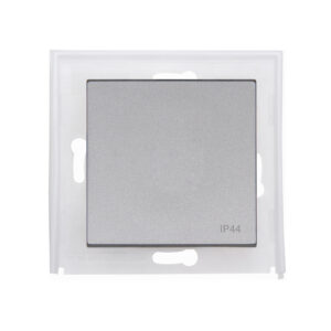 HK07 IP44 ΠΛΗΚΤΡΟ ΜΟΝΟ ΜΕ (ΦΛΑΤΖΑ ΣΤΕΓΑΝ.) STEEL - 1-K493547008