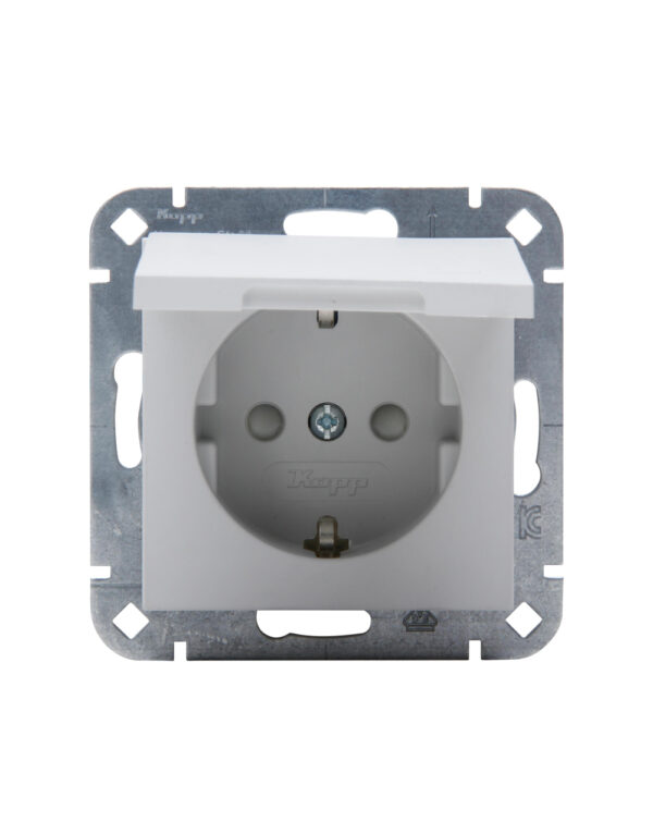 HK07-earthed socket w.sh.h.l.gr.m. - 1-K940134001