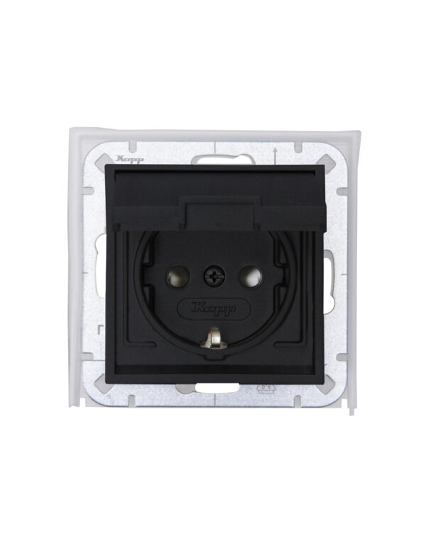 HK07 ΧΩΝΕΥΤΟ  IP44 ΣΟΥΚΟ ΑΝΘΡΑΚΙ ΧΩΡΙΣ ΠΛΑΙΣΙΟ - 1-K954015008