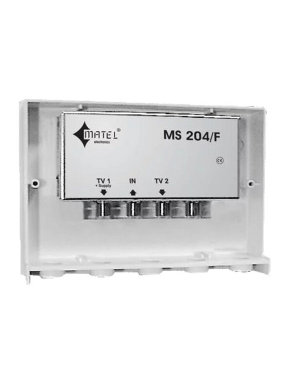 MATEL MS204/F ΔΙΑΚΛΑΔΩΤΗΣ ΙΣΤΟΥ 2ΠΛΟΣ, ΜΕ F UNIVERSE - 1-MT010160011