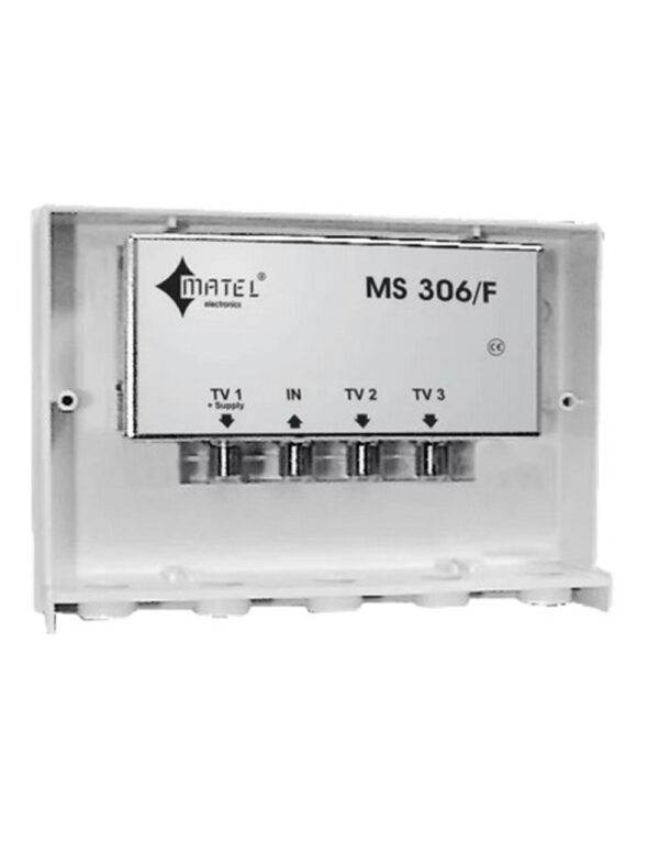 MATEL MS306/F ΔΙΑΚΛΑΔΩΤΗΣ ΙΣΤΟΥ 3ΠΛΟΣ, ΜΕ F UNIVERSE - 1-MT010160012