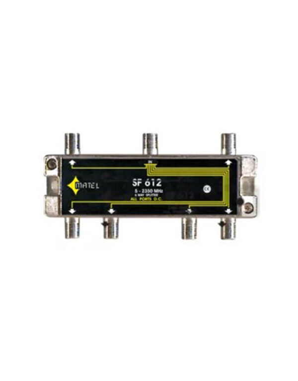 MATEL SF612 ΔΙΑΚΛΑΔΩΤΗΣ ΔΟΡΥΦΟΡΙΚΟΣ 6ΠΛΟΣ, ΜΕ F UNIVERSE - 1-MT011080264