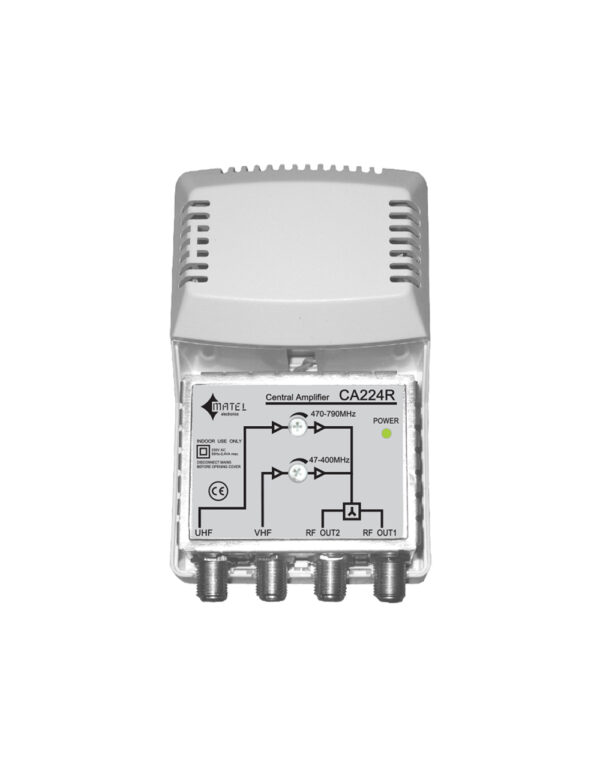 MATEL CA224 R ΚΕΝΤΡΙΚΟΣ ΕΝΙΣΧΥΤΗΣ VHF-UHF, 24dB UNIVERSE - 1-MT011810482