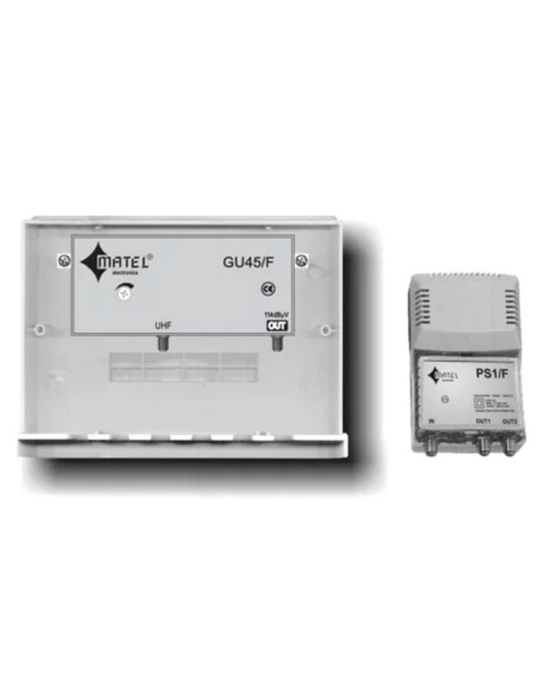 MATEL GU45/F ΕΝΙΣΧΥΤΗΣ ΙΣΤΟΥ UHF, 45dB UNIVERSE - 1-MT012300532