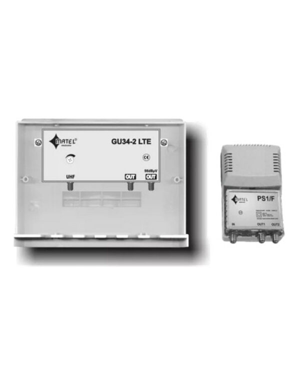 MATEL GU20 LTE ΕΝΙΣΧΥΤΗΣ ΙΣΤΟΥ UHF, 20dB, ΜΕ ΦΙΛΤΡΟ LTE UNIVERSE - 1-MT013180621
