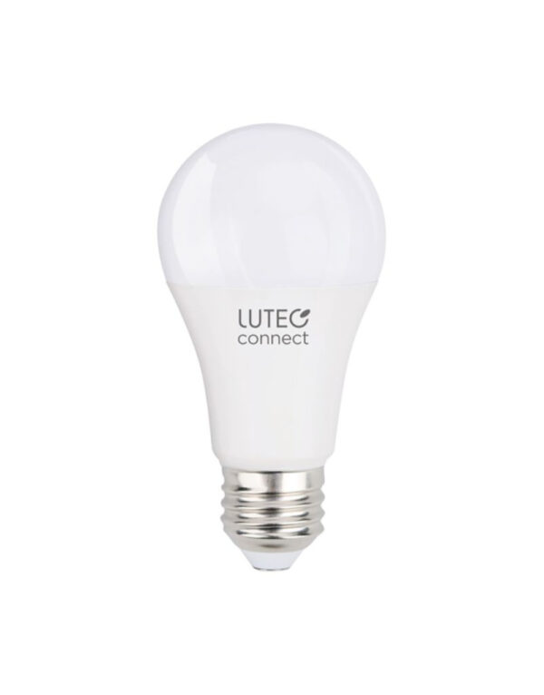 Έξυπνη λάμπα LED A60  E27 9,2W ρυθμιζόμενο λευκό 2700-6500Κ + RGB Lutec Connect - 1-T8731001316