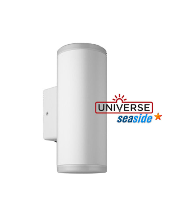ΦΩΤΙΣΤΙΚΟ ΑΠΛΙΚΑ UP/DOWN 132X250mm 2XR63/E27 MAX10W IP54 ΠΛΑΣΤΙΚΟ ΛΕΥΚΟ SEASIDE UNIVERSE - 1-U005739