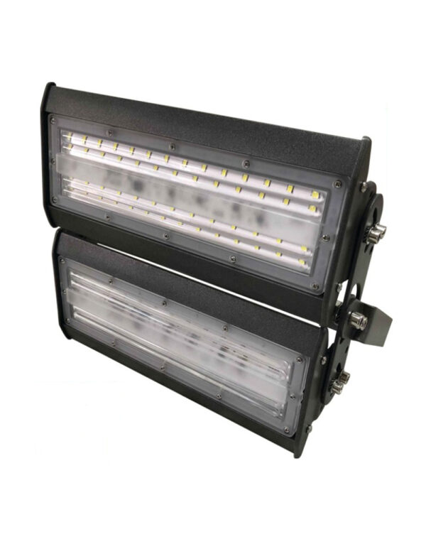 ΠΡΟΒΟΛΕΑΣ LED 100W PROFESSIONAL MODULAR SMD DOB 5000K 220-240V 10000lm 120°x60° IP65 ΑΝΘΡΑΚΙ UNIVERSE - 1-U006231