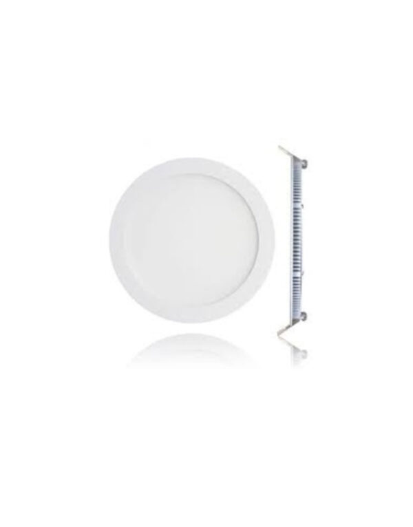ΦΩΤΙΣΤΙΚΟ LED SLIM ΧΩΝΕΥΤΟ Φ225 18W 3000K 1620lm 120° AC85-265V ΑΛΟΥΜΙΝΙΟΥ ΛΕΥΚΟ UNIVERSE - 1-U007610
