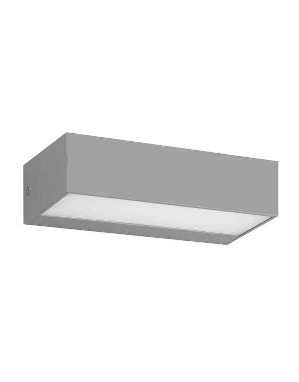 ΦΩΤΙΣΤΙΚΟ ΑΠΛΙΚΑ UP/DOWN LED 170X80X46mm 8W 3000K 500lm IP65 ΠΛΑΣΤΙΚΟ ΓΚΡΙ SEASIDE UNIVERSE - 1-U007764