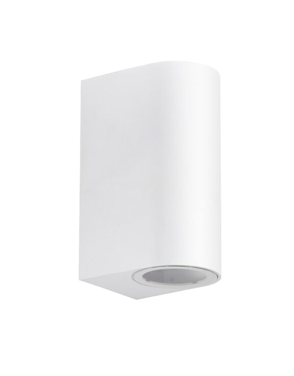ΦΩΤΙΣΤΙΚΟ ΑΠΛΙΚΑ UP/DOWN 90X70X150mm 2XMR16/GU10 MAX5W IP44 ΠΛΑΣΤΙΚΟ ΛΕΥΚΟ SEASIDE UNIVERSE - 1-U007818