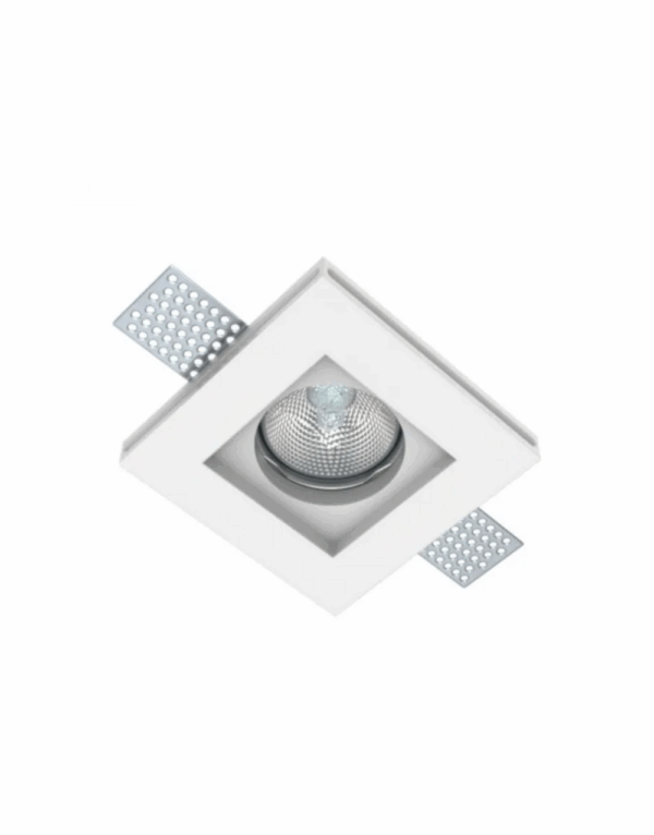 ΣΠΟΤ ΧΩΝEYTO ΓΥΨΙΝΟ 100x100x30mm 1xMR16/GU10 MAX 50W UNIVERSE - 1-U008914
