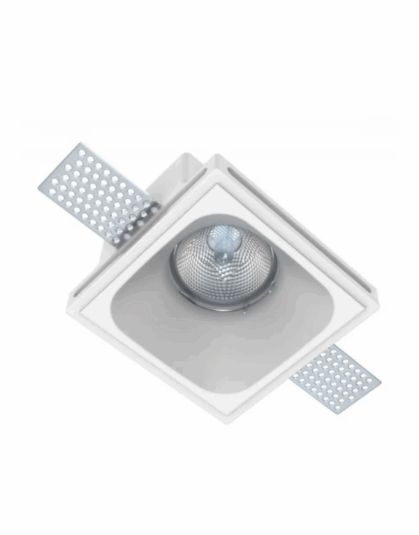 ΣΠΟΤ ΧΩΝEYTO ΓΥΨΙΝΟ 100x100x45mm 1xMR16/GU10 MAX 50W UNIVERSE - 1-U008952