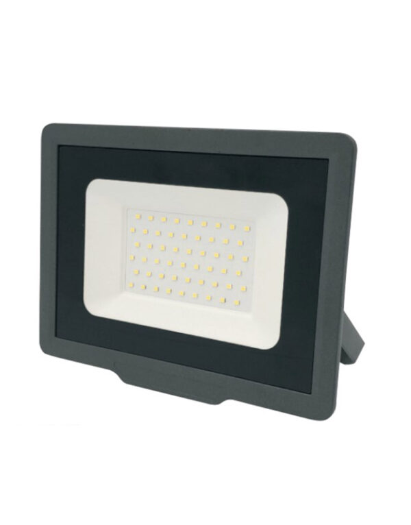 ΠΡΟΒΟΛΕΑΣ LED SMD DOB 50W 5000K 220-240V  4750lm 100° IP65 ΑΝΘΡΑΚΙ UNIVERSE - 1-U009089