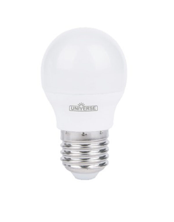 ΛΑΜΠΑ LED SMD ΣΦΑΙΡΑΚΙ G45 9W E27 4000K 220-240V 806lm/F UNIVERSE - 1-U013666