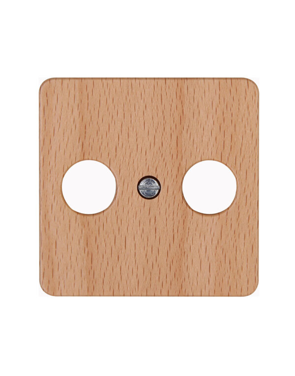HK02 ΠΛΑΚΙΔΙΟ TV/FM ΟΞΙΑ (BEECH) - 1-K358631002