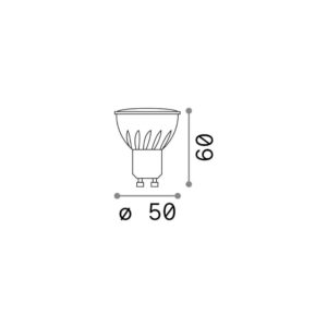 GU10 07W 650Lm 4000K CRI90 - 1-ID117652