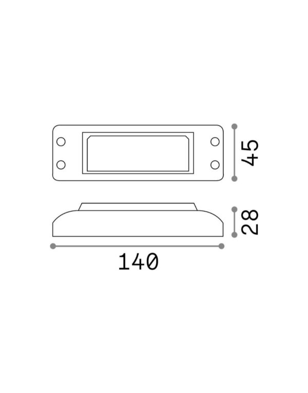 STRIP LED DRIVER ON-OFF 030W 24Vdc - 1-ID124070