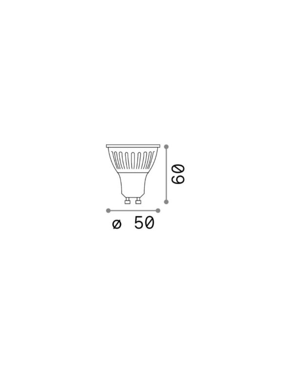 GU10 08W 580Lm 3000K CRI90 - 1-ID189062