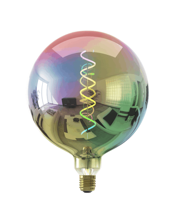 Calex KALMAR LED Color Special single spiral filament 220-240V 4W E27, Metallic Opal 2000K dimmable - 2-CX426194