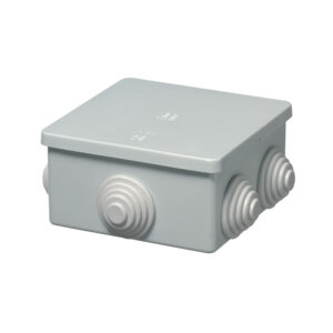 ΚΟΥΤΙ ΠΛΑΣΤ. ΣΤΕΓ. ΙΡ44 80Χ80Χ40+6ΣΤΥΠ - 2-EC400C3