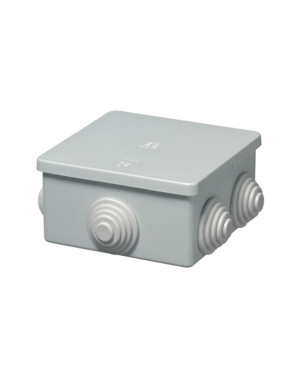 ΚΟΥΤΙ ΠΛΑΣΤ. ΣΤΕΓ. ΙΡ44 80Χ80Χ40+6ΣΤΥΠ - 2-EC400C3