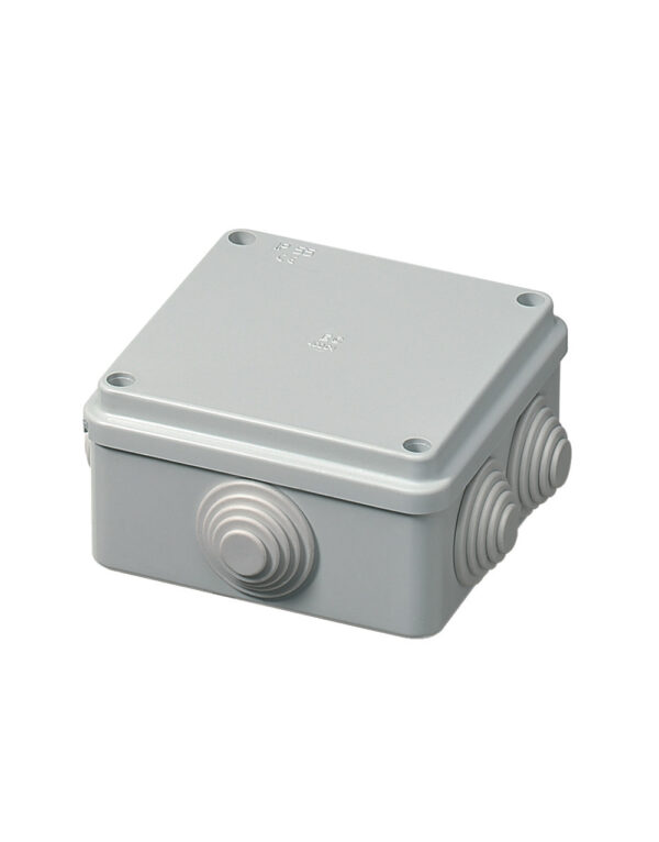 ΚΟΥΤΙ ΠΛΑΣΤ. ΙΡ55 100Χ100Χ50+7 ΣΤΥΠ - 2-EC400C4