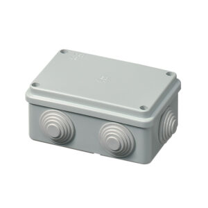 ΚΟΥΤΙ ΠΛΑΣΤ. ΙΡ55 120Χ80Χ50 + ΣΤΥΠ - 2-EC400C4R