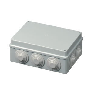 ΚΟΥΤΙ ΠΛΑΣΤ. IΡ55 190Χ140Χ70+10 ΣΤΥΠ - 2-EC400C6