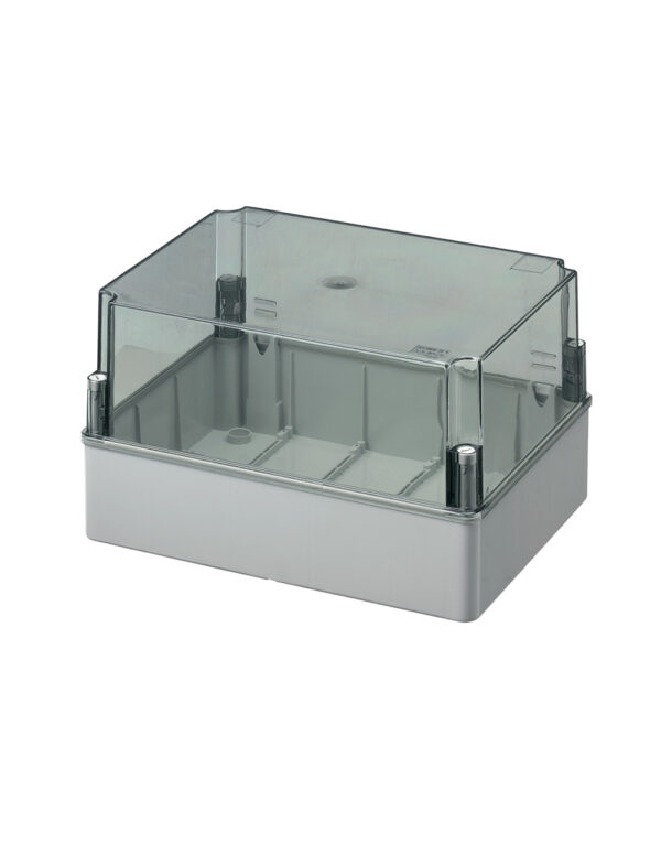 Smooth sided box IP56 with transparent lid dim. 380x300x180 - 2-EC440C9