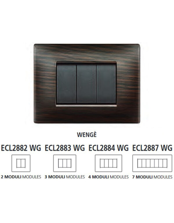 ΠΛΑΚΑ MYLIFE Q 2Μ ΒΕΝΓΚΕ - 2-ECL2882WG
