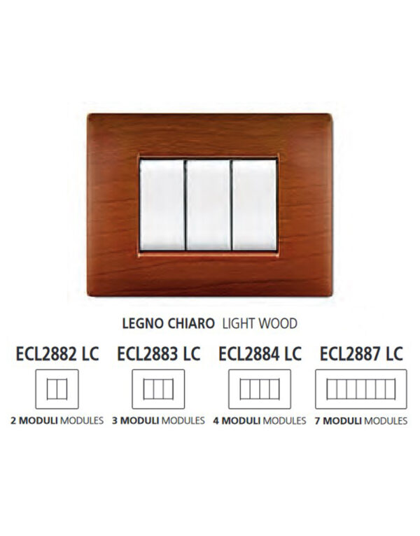 ΠΛΑΚΑ MYLIFE Q 4Μ ΞΥΛΟ ΑΝΟΙΚΤΟ - 2-ECL2884LC