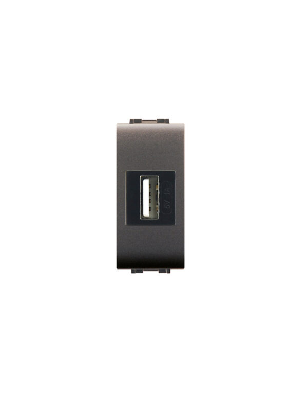 ΑΝΘΡΑΚΙ ΤΡΟΦΟΔΟΤΙΚΟ USB TYPE-A ΧΩΝΕΥΤΟ 5VDC 2,1A - 2-ECL4081