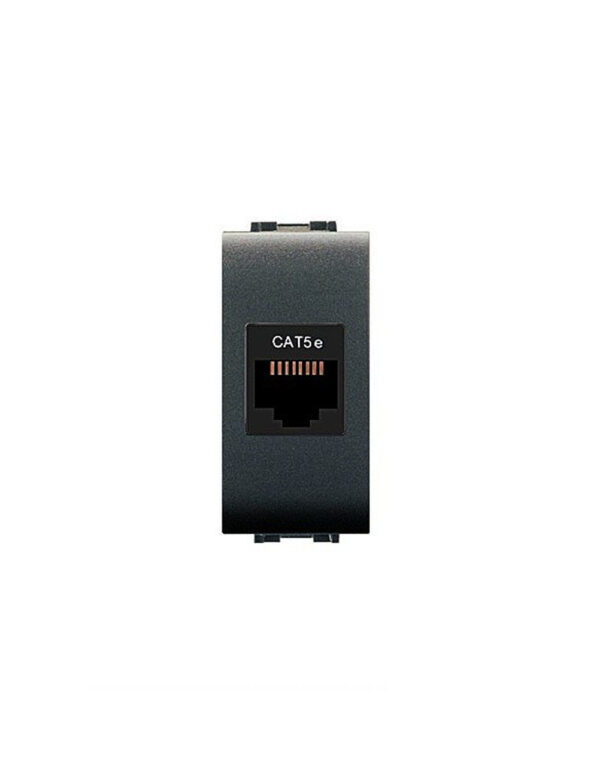 ΑΝΘΡΑΚΙ ΠΡΙΖΑ RJ45 CAT5 - 2-ECL4083