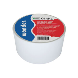 ΜΟΝΩΤΙΚΗ ΤΑΙΝΙΑ ΛΕΥΚΗ 0,13x38mm x20Y WONDER - 2-GR150011