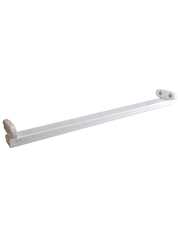 ΦΩΤΙΣΤΙΚΟ ΣΚΑΦΑΚΙ ΑΛΟΥΜΙΝΙΟΥ SLIM 123CM ΓΙΑ ΜΙΑ 'H ΔΥΟ ΛΑΜΠΕΣ LED Τ8 18W UNIVERSE - 2-U003728