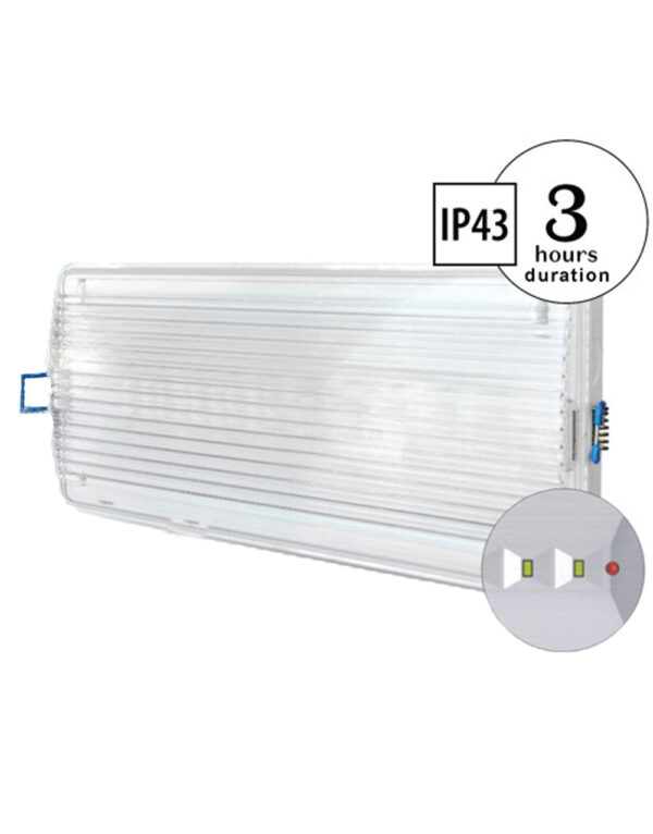 ΦΩΤΙΣΤΙΚΟ LED SMD 5W 6500Κ 230V ΕΠΑΝΑΦΟΡΤΙΖΟΜΕΝΟ ΜΕ ΜΠΑΤΑΡΙΑ Li-ion ΣΥΝΕΧΟΥΣ & ΜΗ ΣΥΝΕΧΟΥΣ ΛΕΙΤΟΥΡΓΙΑΣ UNIVERSE - 2-U007498