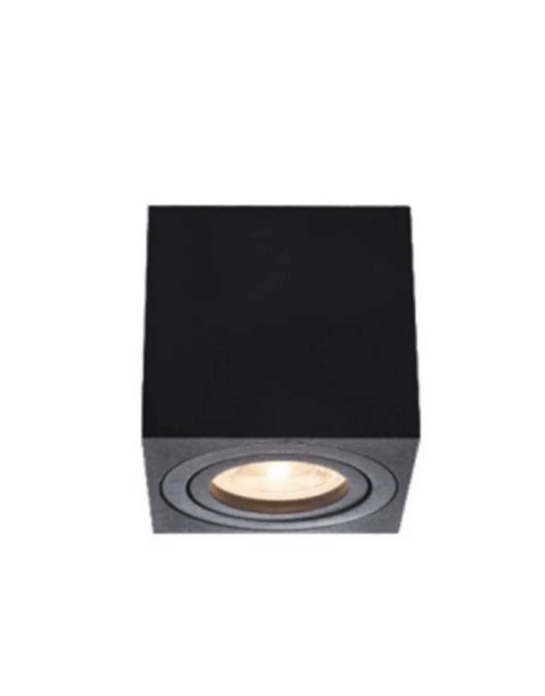 ΣΠΟΤ ΕΞΩΤΕΡΙΚΟ ΟΡΟΦΗΣ KINHTO 80x80mm 1xMR16/GU10 MAX50W ΑΛΟΥΜΙΝΙΟΥ ΜΑΥΡΟ UNIVERSE - 2-U007740