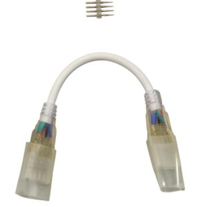 A FLAT ΣΥΝΔΕΣΜΟΣ L 4ΚΑΛΩΔΙΩΝ ΓΙΑ TAINIA LED RGB UNIVERSE - 2-U009324