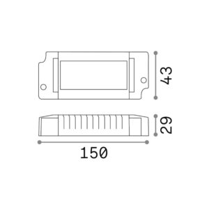 GAME DRIVER DALI/PUSH 12W 250mA - 1-ID202396