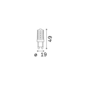 G9 3.0W 4000K CRI80 - 1-ID209036