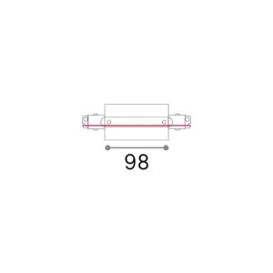 LINK 3-PHASE TRIM MAIN CONNECTOR MIDDLE ON-OFF WH - 1-ID227689