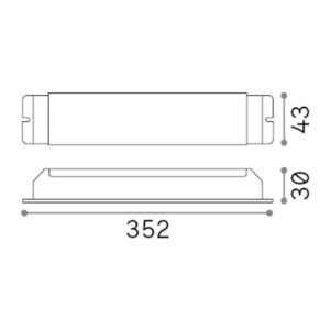 STRIP LED DRIVER 1-10V/PUSH 150W 24Vdc - 1-ID244594