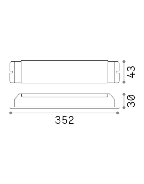 STRIP LED DRIVER 1-10V/PUSH 150W 24Vdc - 1-ID244594